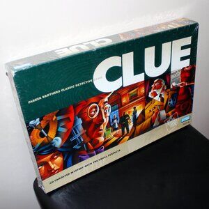 3/$118❤️sealed 2002 vintage CLUE Parker Brothers Classic Detective Board Game